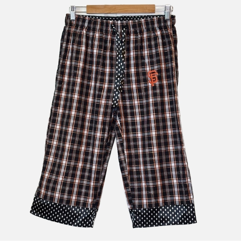 San Francisco Giants Cropped Pajama Bottoms Women's Small Genuine Merchandise